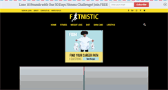 Desktop Screenshot of fitnistics.com