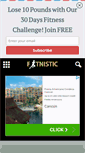 Mobile Screenshot of fitnistics.com